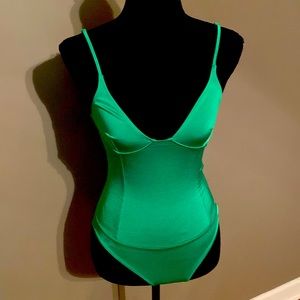 Green Zara Body Suit
